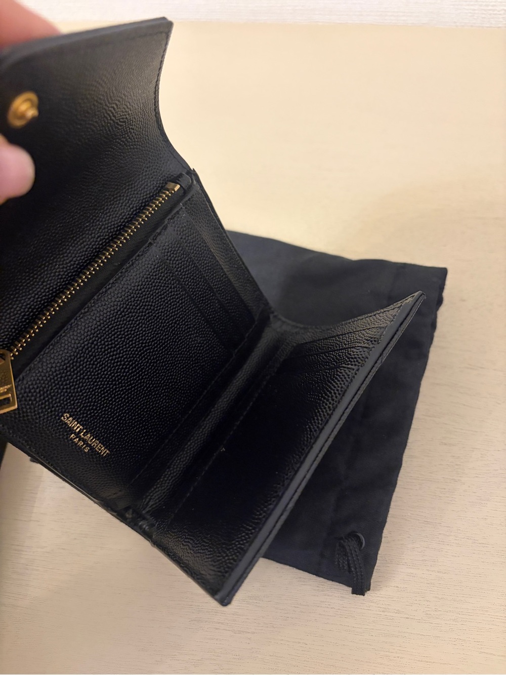 YSL Trifold Wallet - Picture 4 of 5
